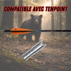 Flèches d'arbalète Bolt XT en carbone — Dead Flight Arrows (vue 3)