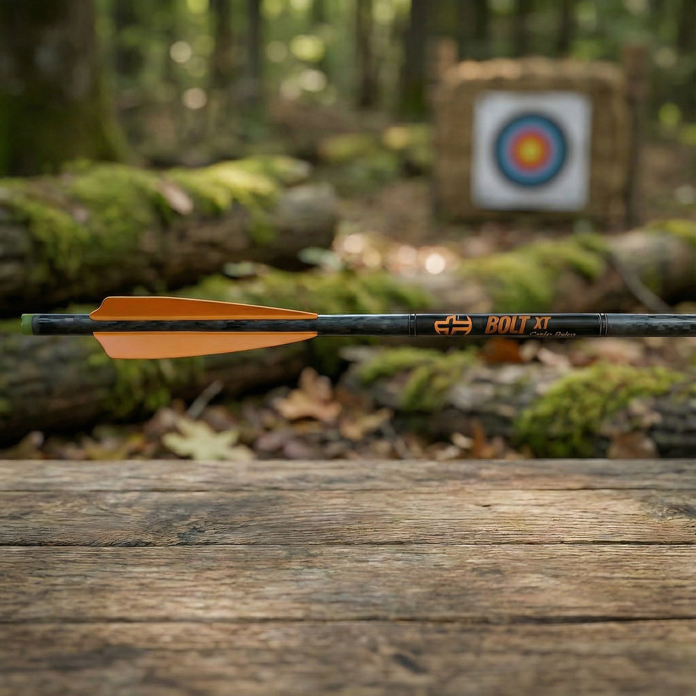 Flèches d'arbalète Bolt XT en carbone — Dead Flight Arrows
