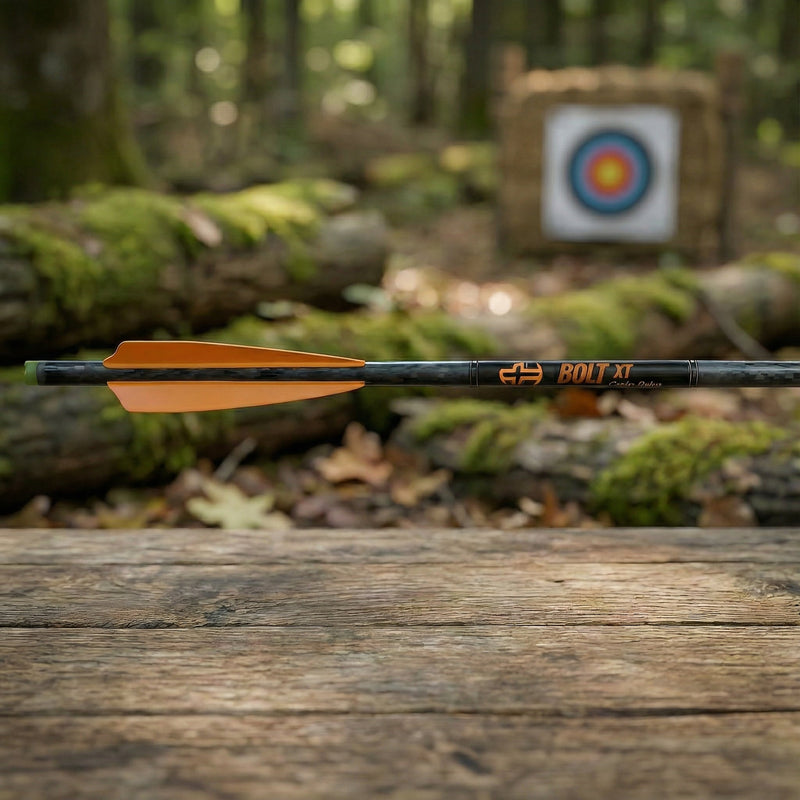 Flèches d'arbalète Bolt XT en carbone — Dead Flight Arrows
