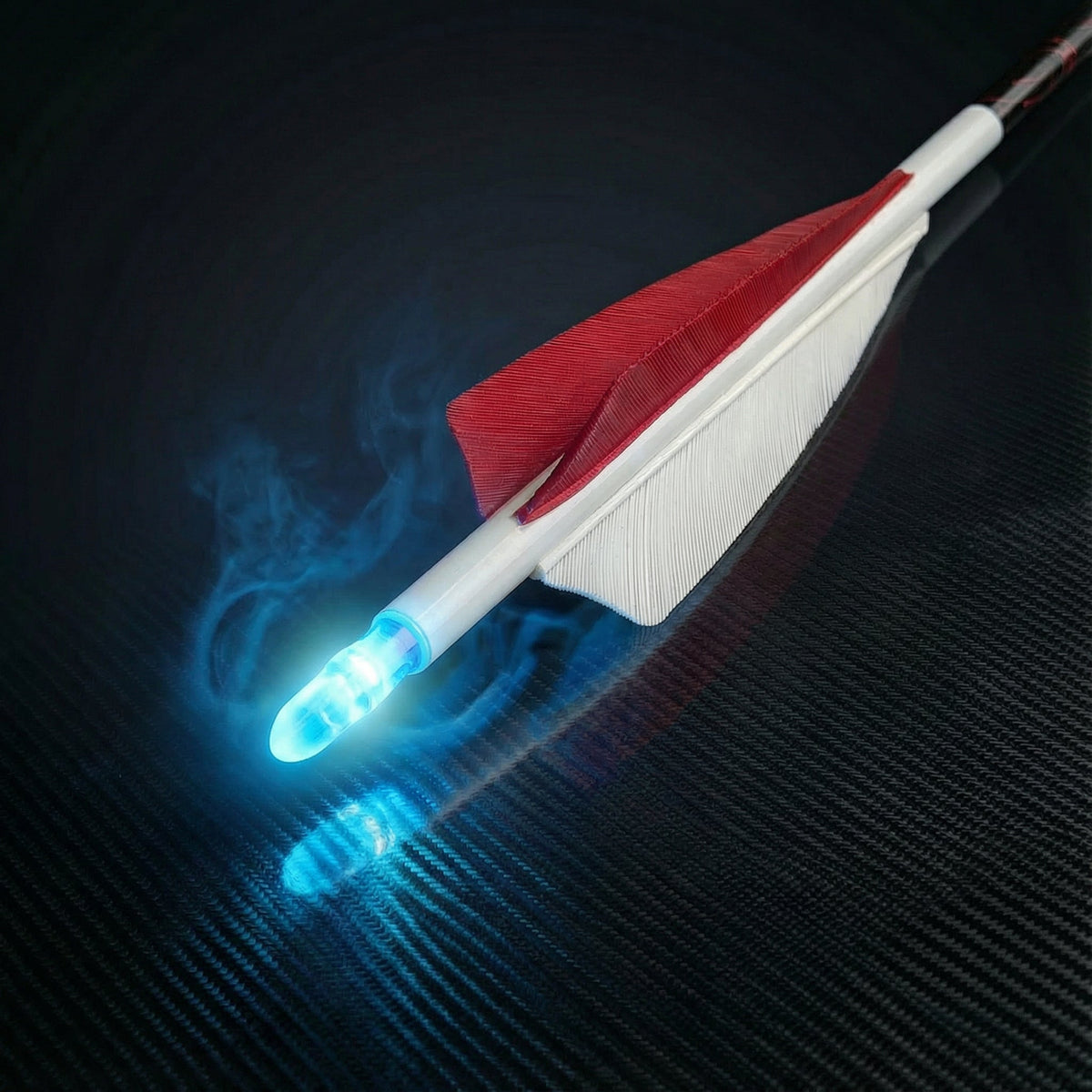 Encoche lumineuse pour flèches bleu